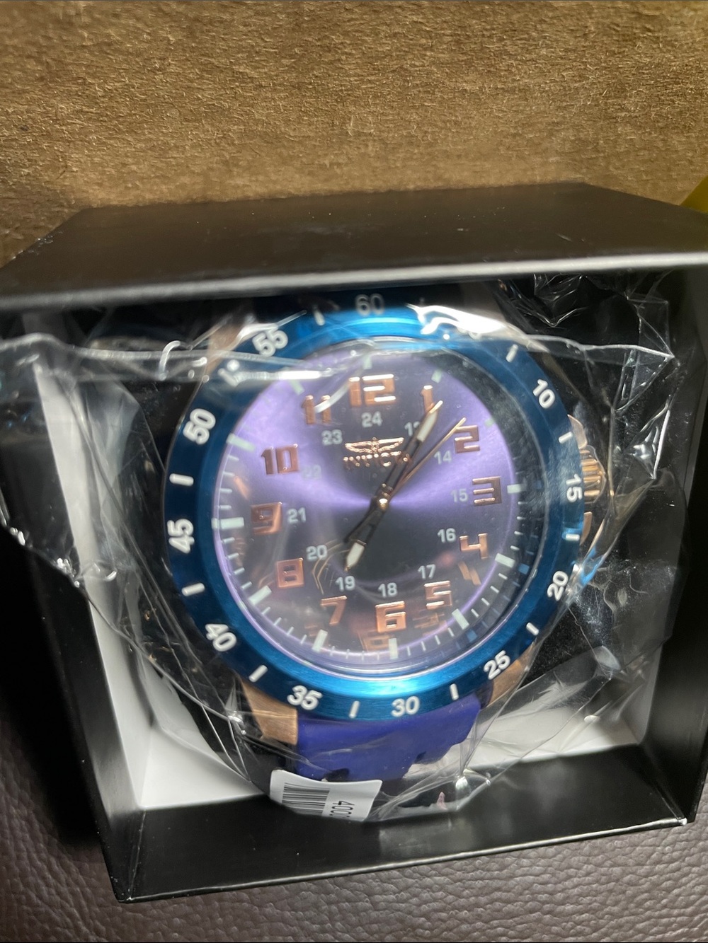 Men's Blue Purple INVICTA Sport Watch - Unknown Brand